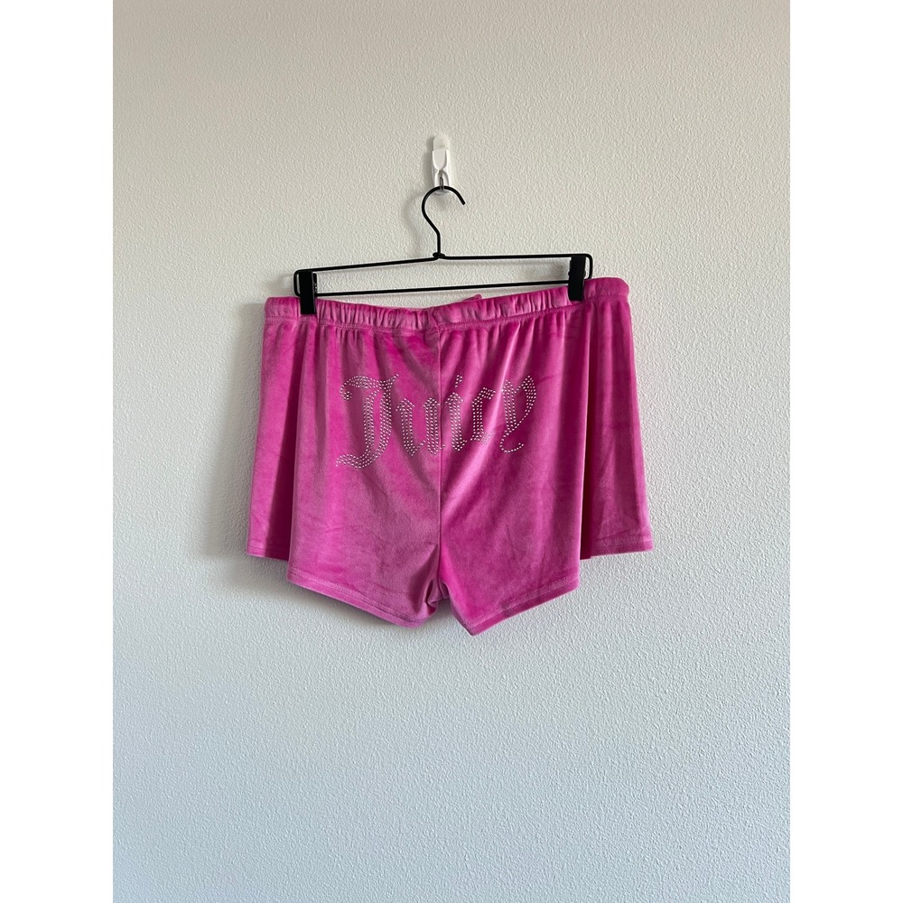 Juicy Couture Pink 3 Piece Sleepwear Lounge Set XL Playful Trashy-Chic McBling - Picture 6 of 8